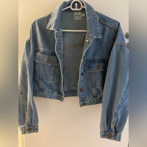 COPY - princess polly cropped jean jacket
